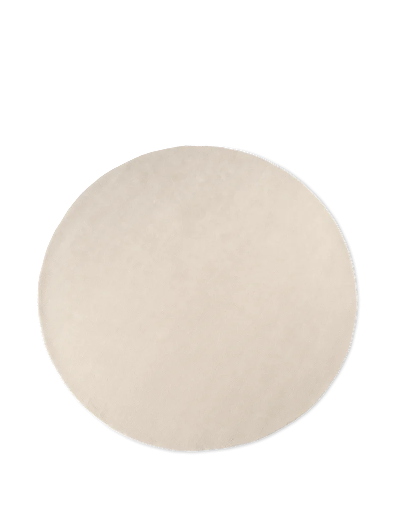 Stille Tufted Rug - Round - Off-white