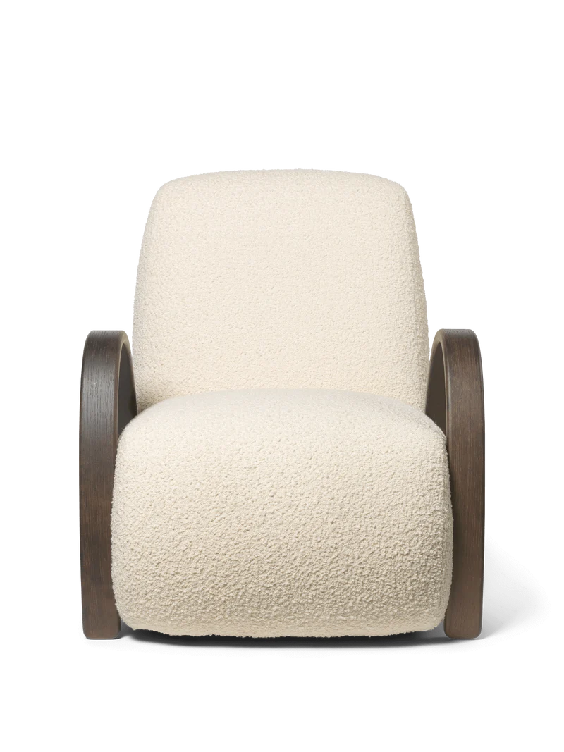 Buur Lounge Chair - Nordic Bouclé - Off-white