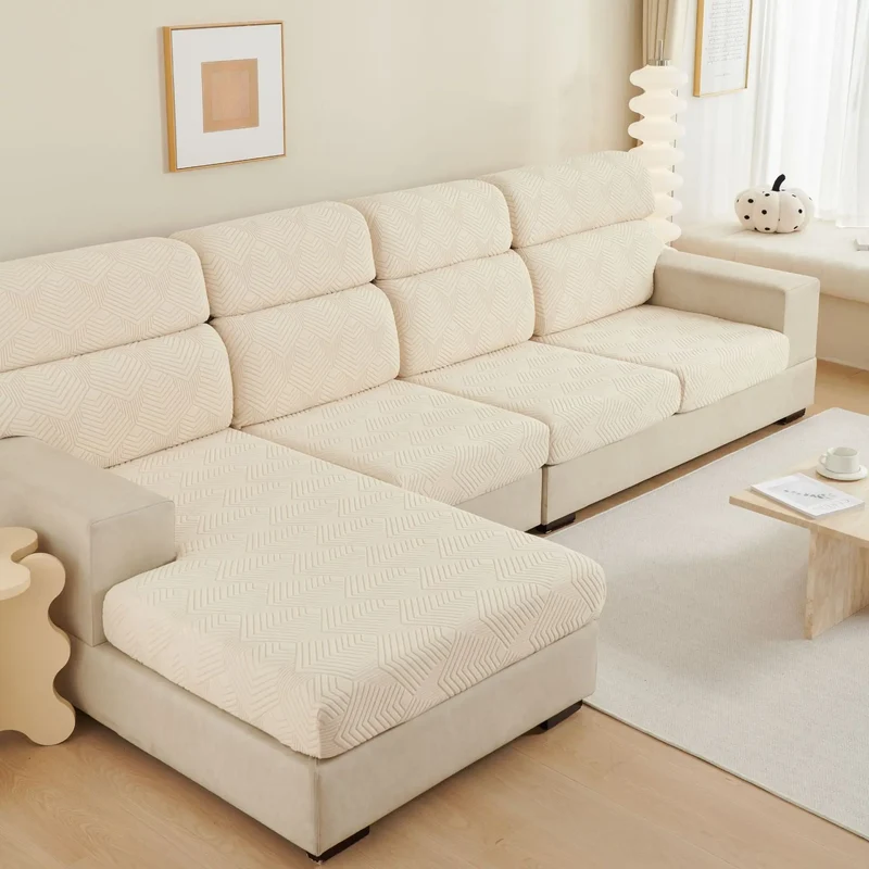 Housse Assise Canapé Velours JAZZY