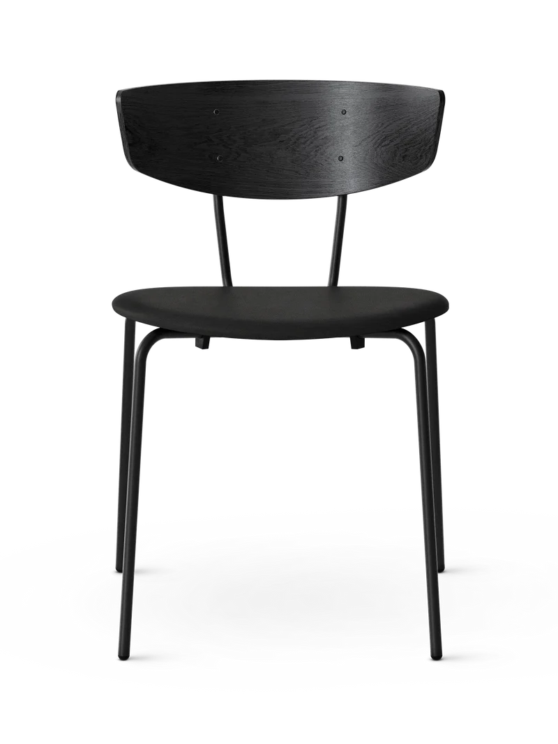 Herman Dining Chair - Envy Leather - Black/Black