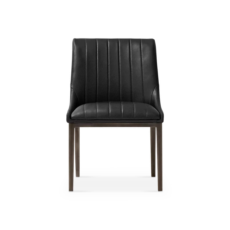 Halden - Aged Leather Dining Chair
