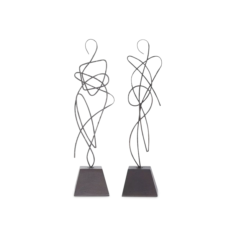 Arabesque - Set of 2 sculptures