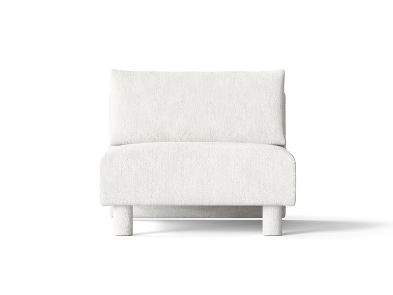 Dase Sofa Center - Bouclé - Off-white