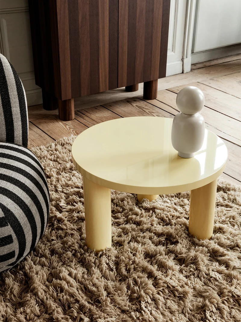 Post Coffee Table - Small - Lemonade