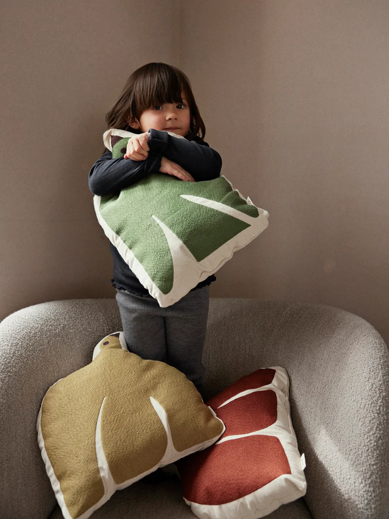 Swif Bird Cushion - Avocado Green