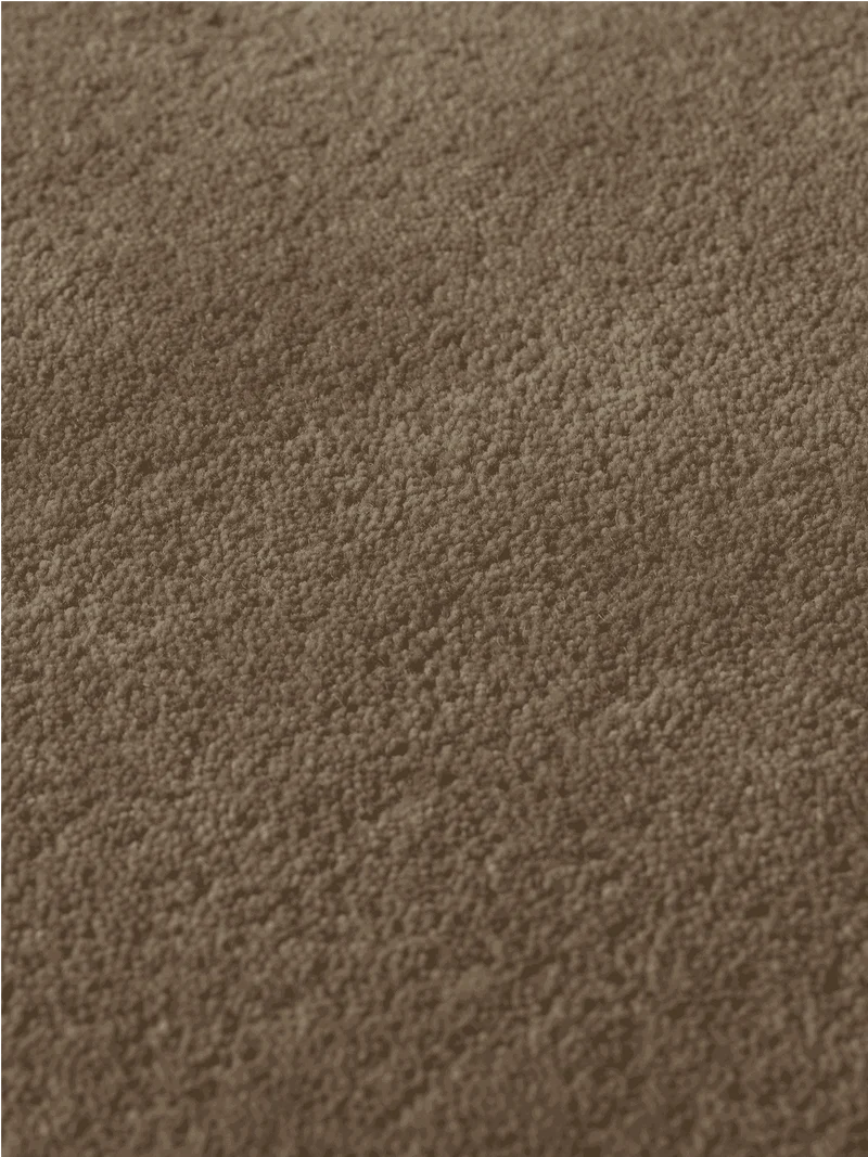 Stille Tufted Rug - Round - Ash Brown
