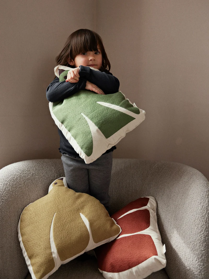Swif Bird Cushion - Silver Fern
