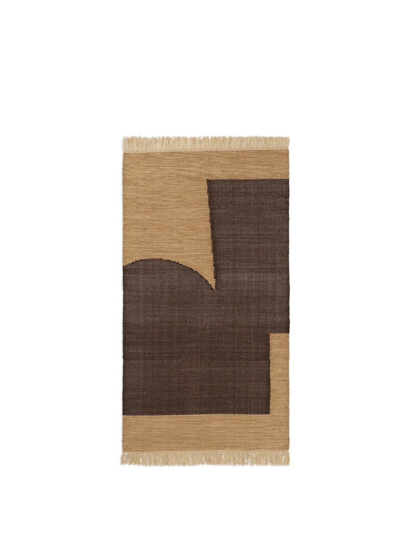 Forene Rug - Tan/Chocolate