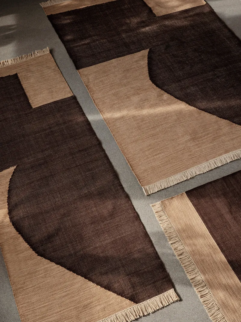 Forene Rug - Tan/Chocolate