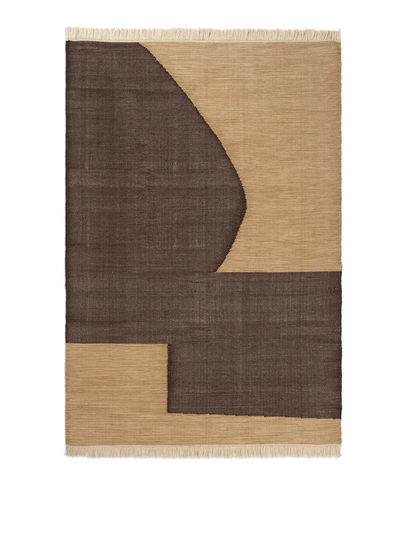 Forene Rug - Tan/Chocolate