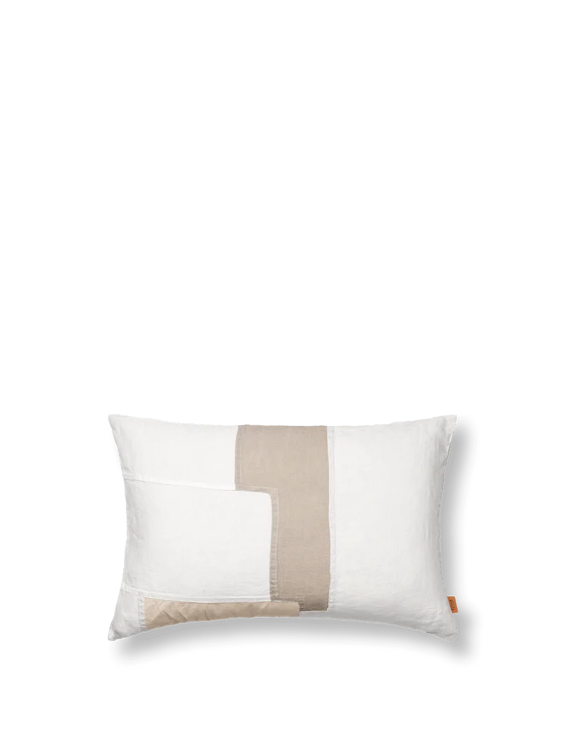 Part Cushion - Rectangular - Off-white
