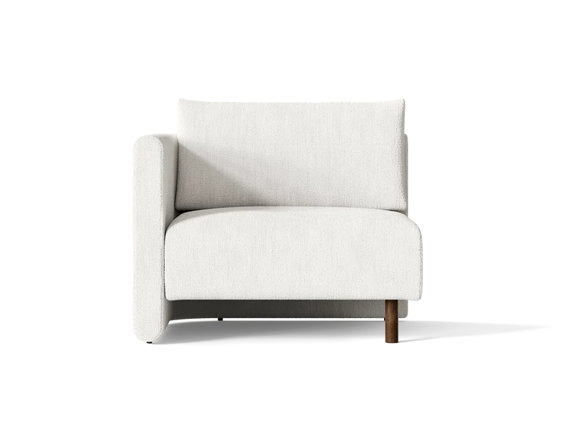 Dase Sofa Armrest Left - Bouclé - Off-white