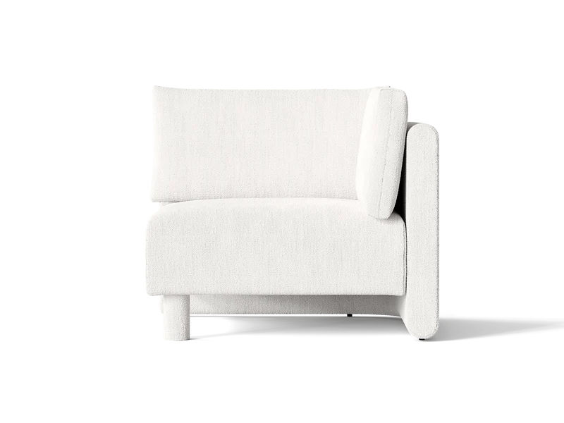 Dase Sofa Corner - Bouclé - Off-white