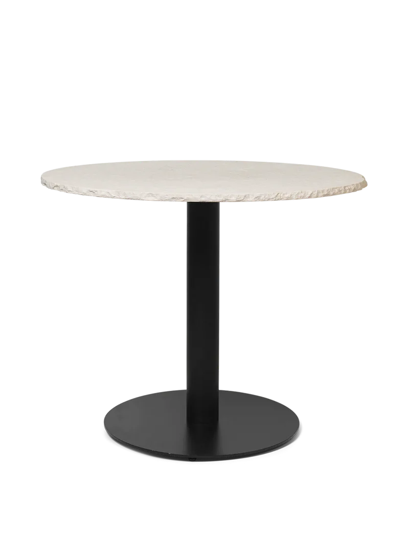 Mineral Dining Table - Bianco Curia - Black