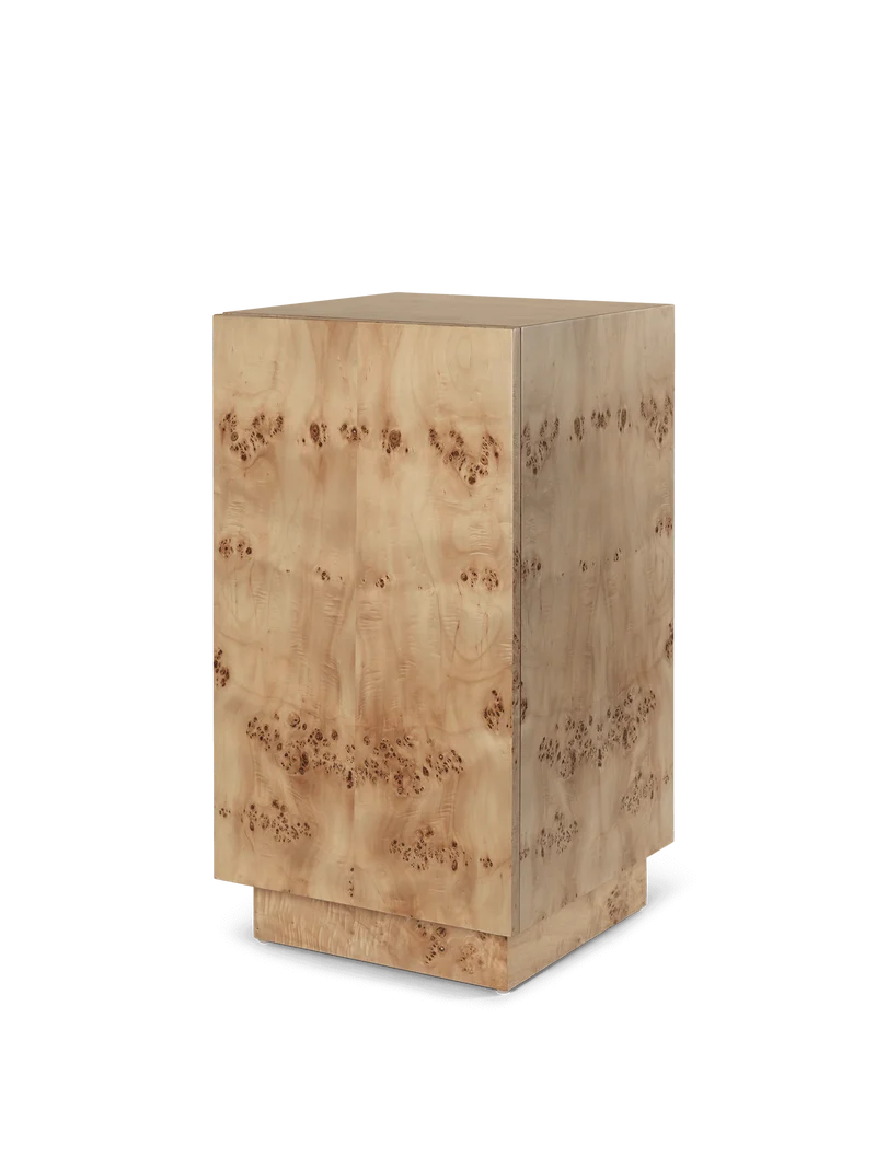 Burl Side Table - Natural