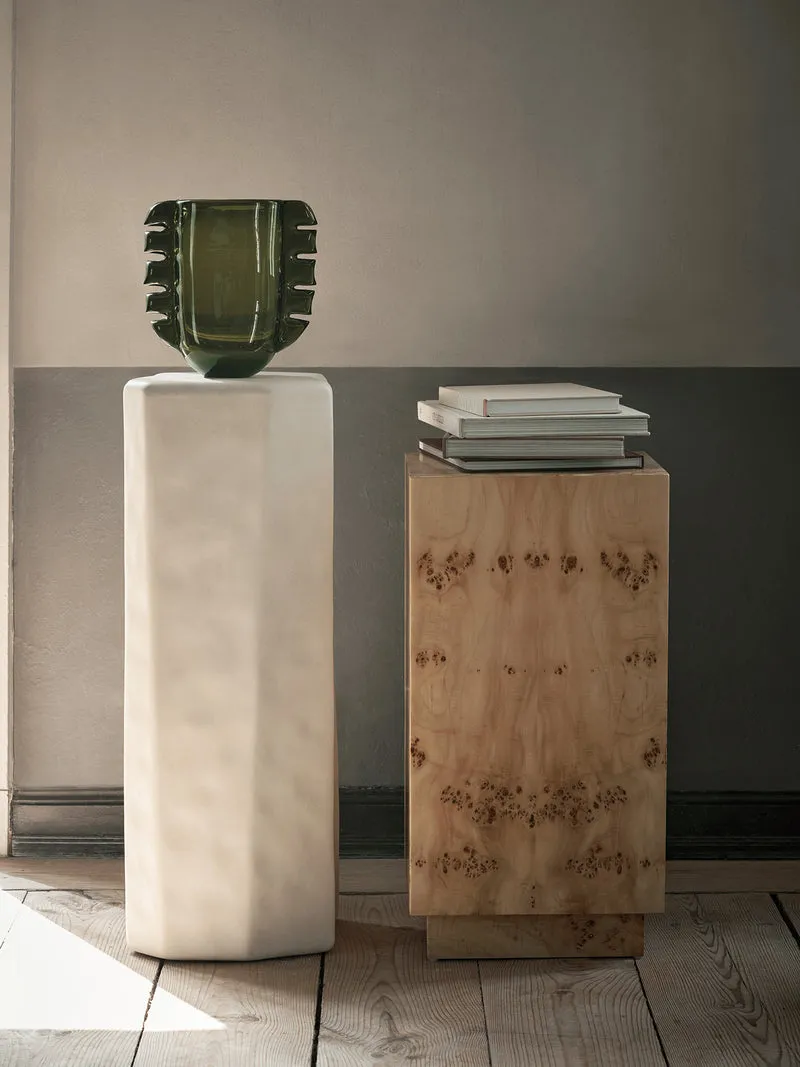 Burl Side Table - Natural