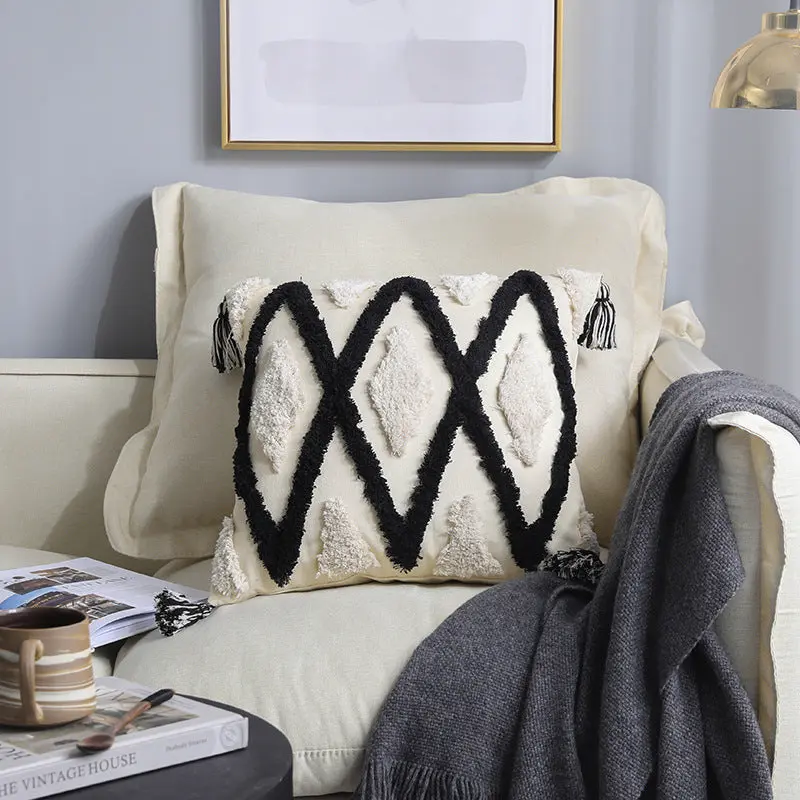 Housse de Coussin Style Scandinave MOROCC