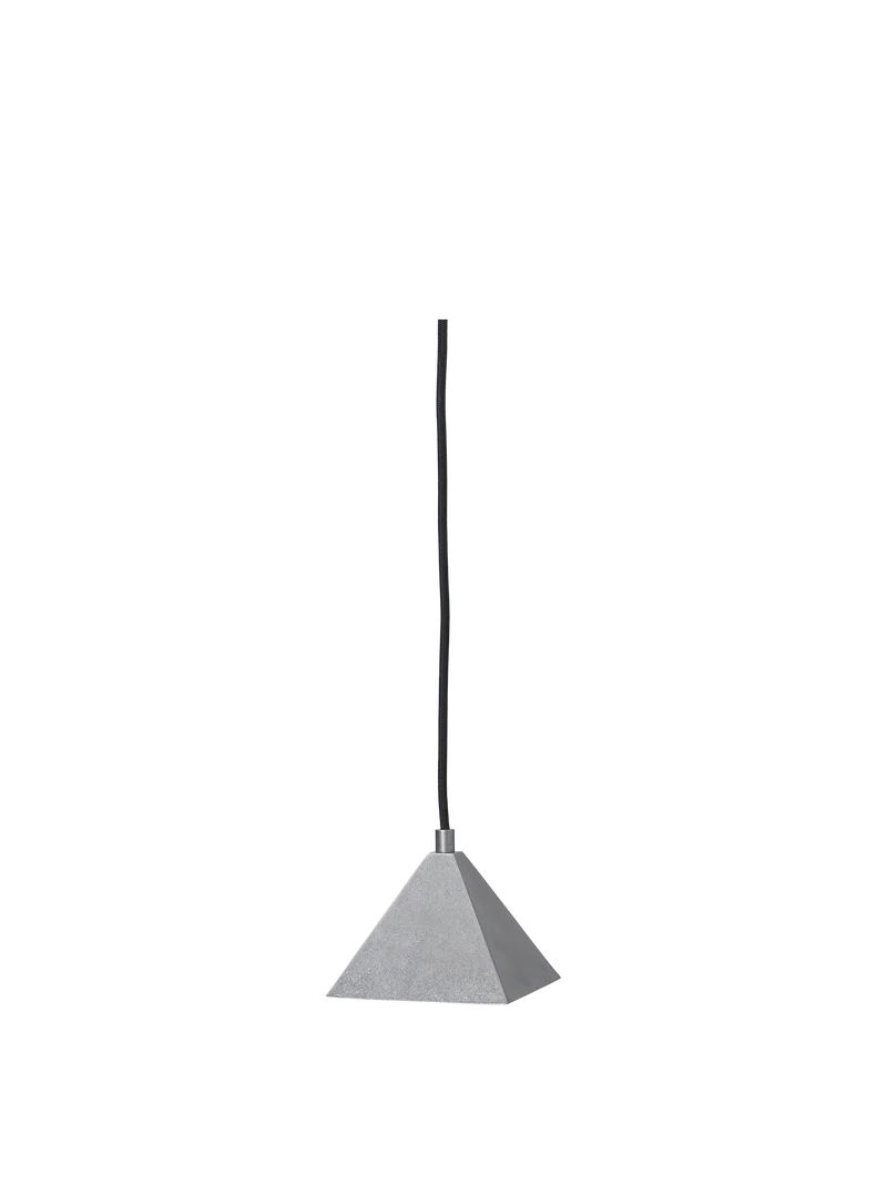 Kare Pendant - Tumbled Stainless Steel