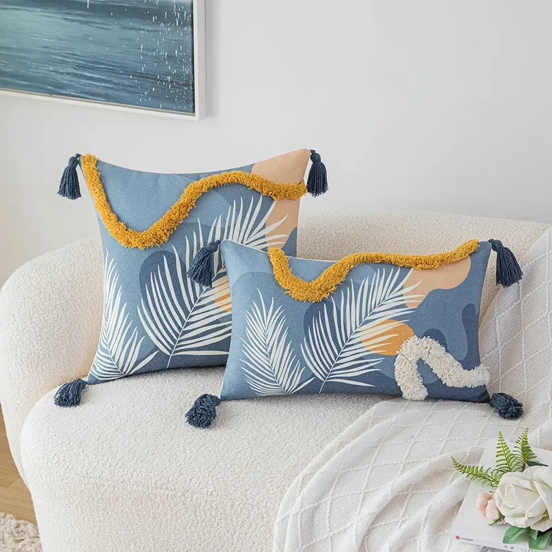 Housse de Coussin Tuft Embroidery MORANDI