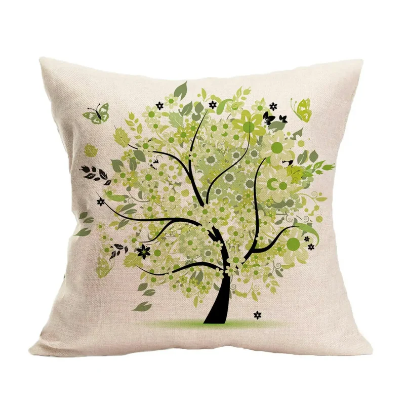 Housse de Coussin Lin Méditerranéen TOTONI