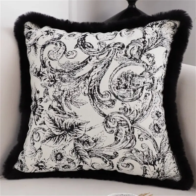Housse de Coussin Jacquard LUMINA