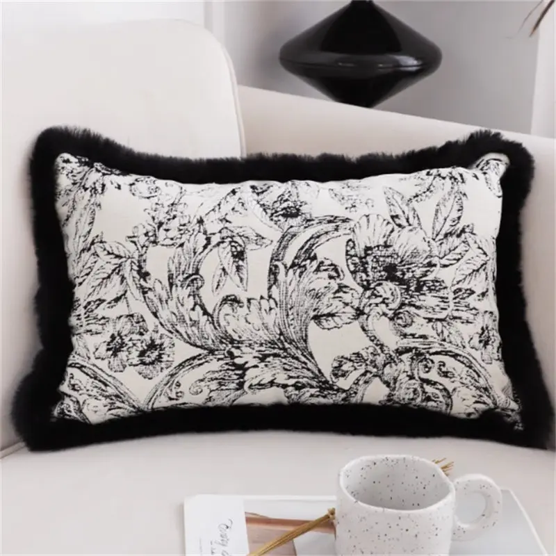 Housse de Coussin Jacquard LUMINA