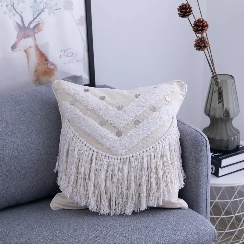Housse de Coussin Élégante COLETTE