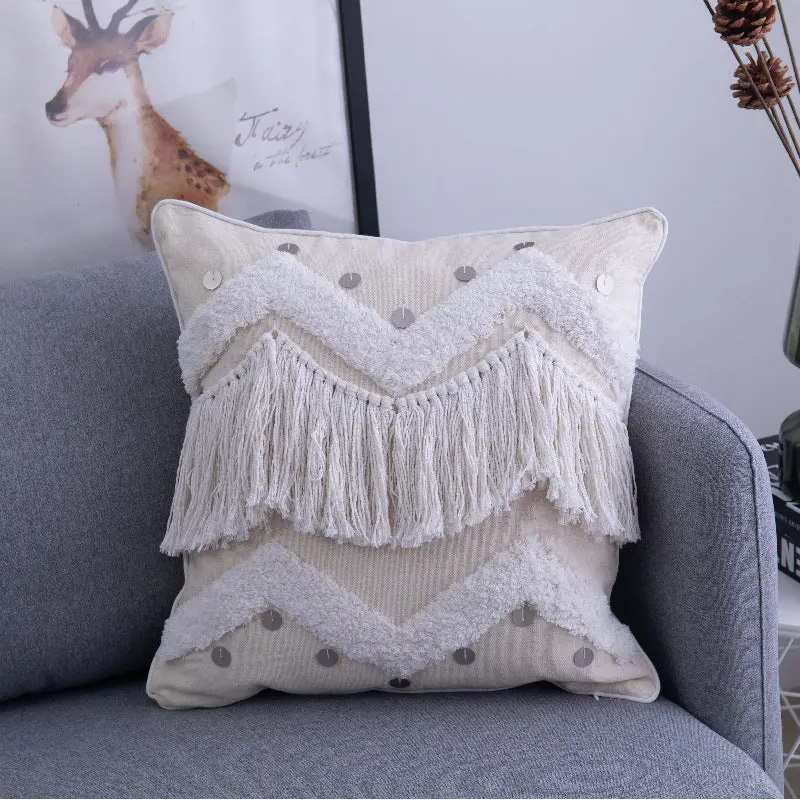 Housse de Coussin Élégante COLETTE