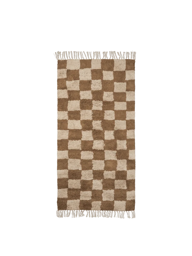 Mara Washable Rug - Tan/Warm Sand