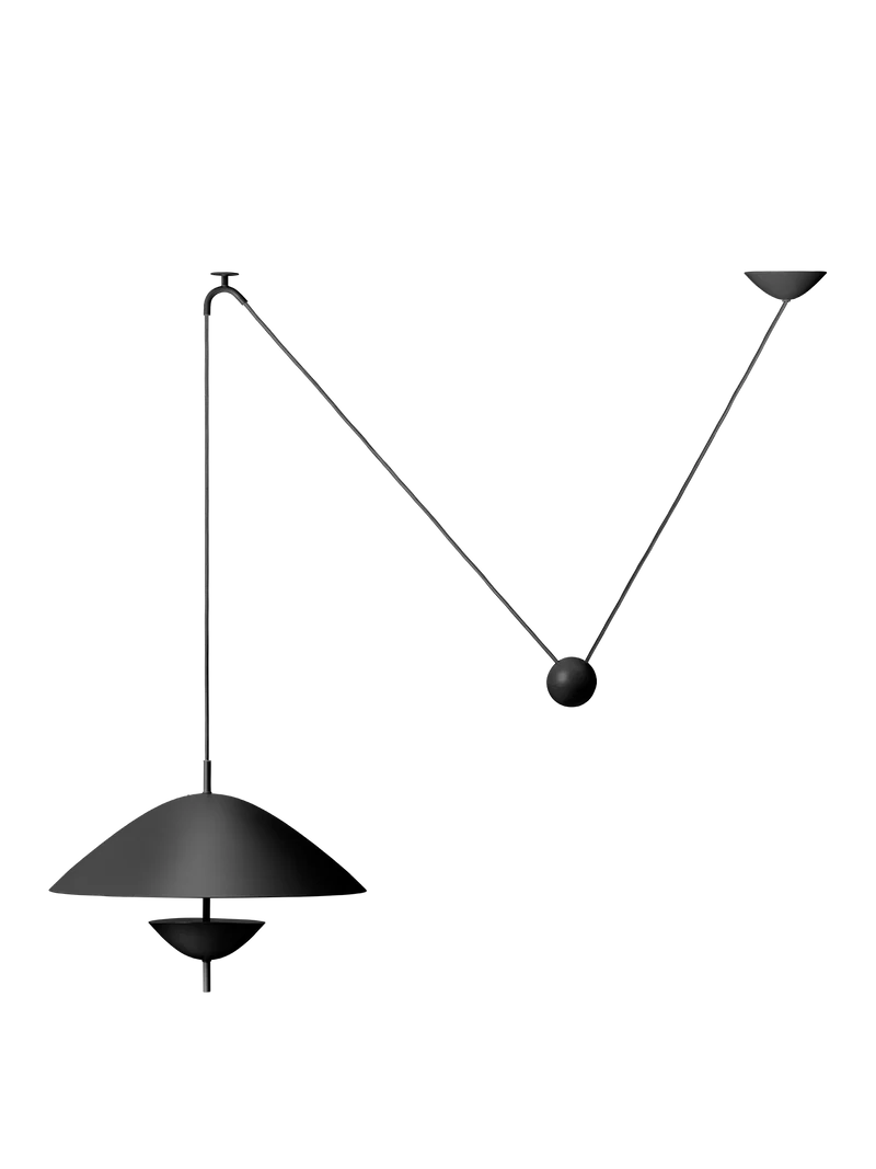 Lod Pendant - Blackened Iron