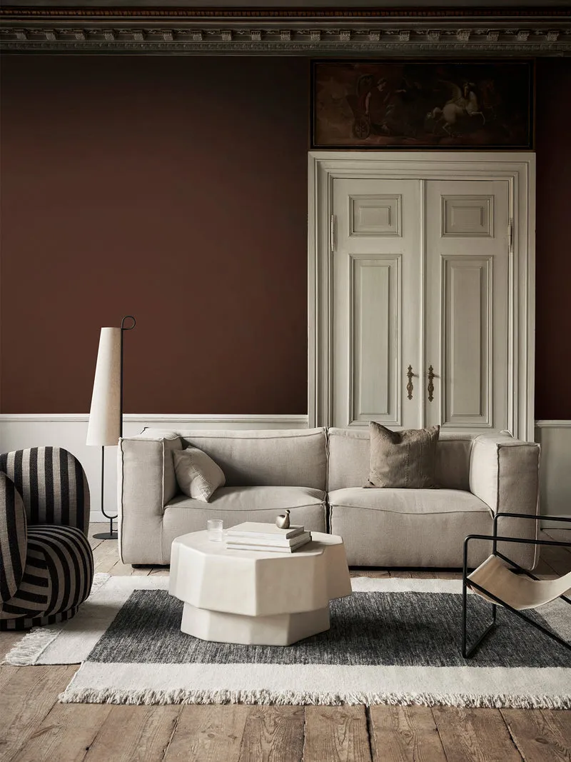Counter Rug - Charcoal/Off-white