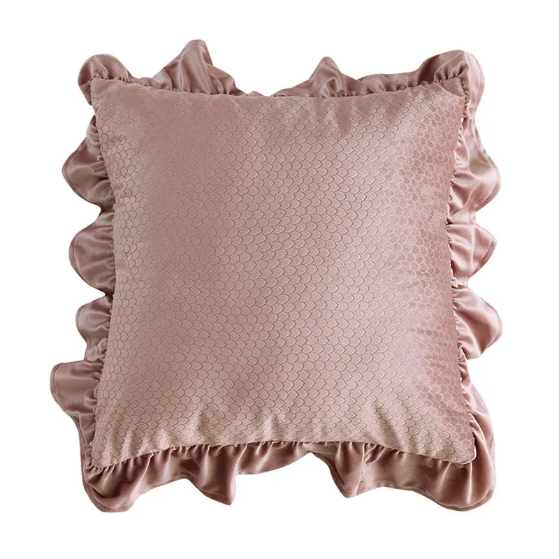 Housse de Coussin Velours JACQUARD
