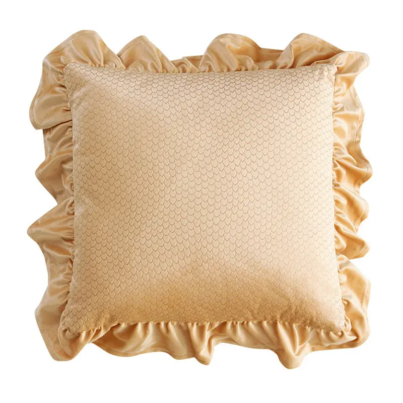 Housse de Coussin Velours JACQUARD