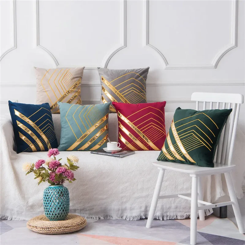 Housse de Coussin Velours ELANY