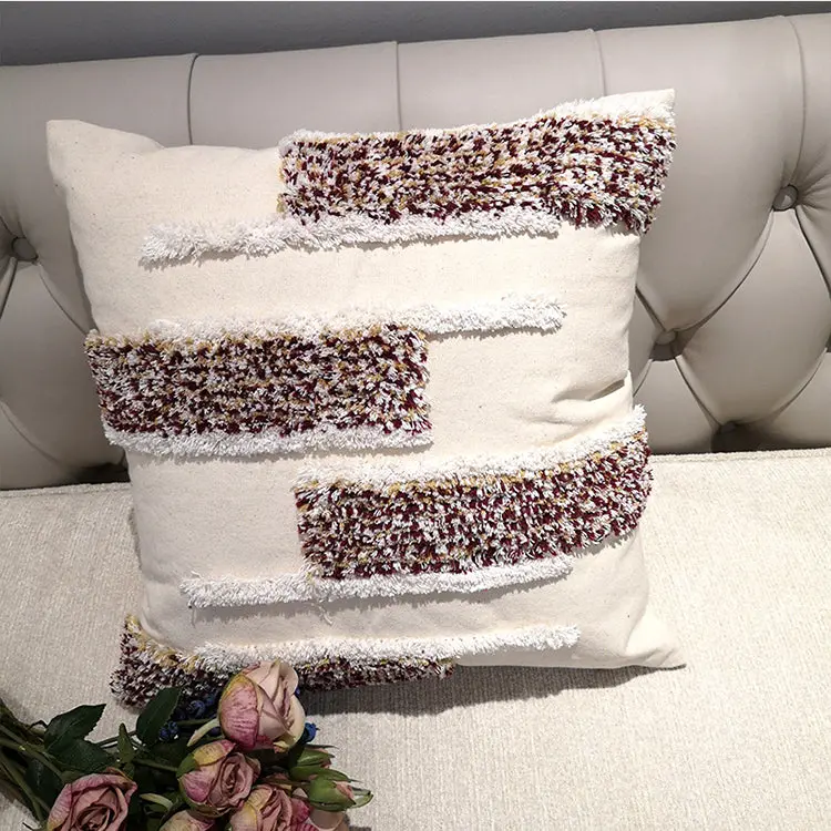 Housse de Coussin Géométrique LINARAQ