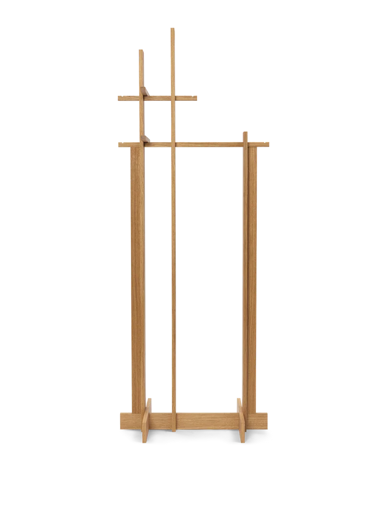 Bridge Clothes Stand - Oiled Oak