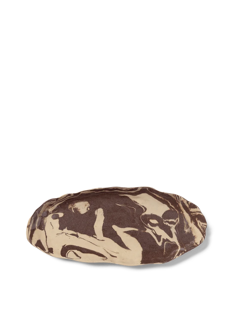 Ryu Platter - 37 - Sand/Brown