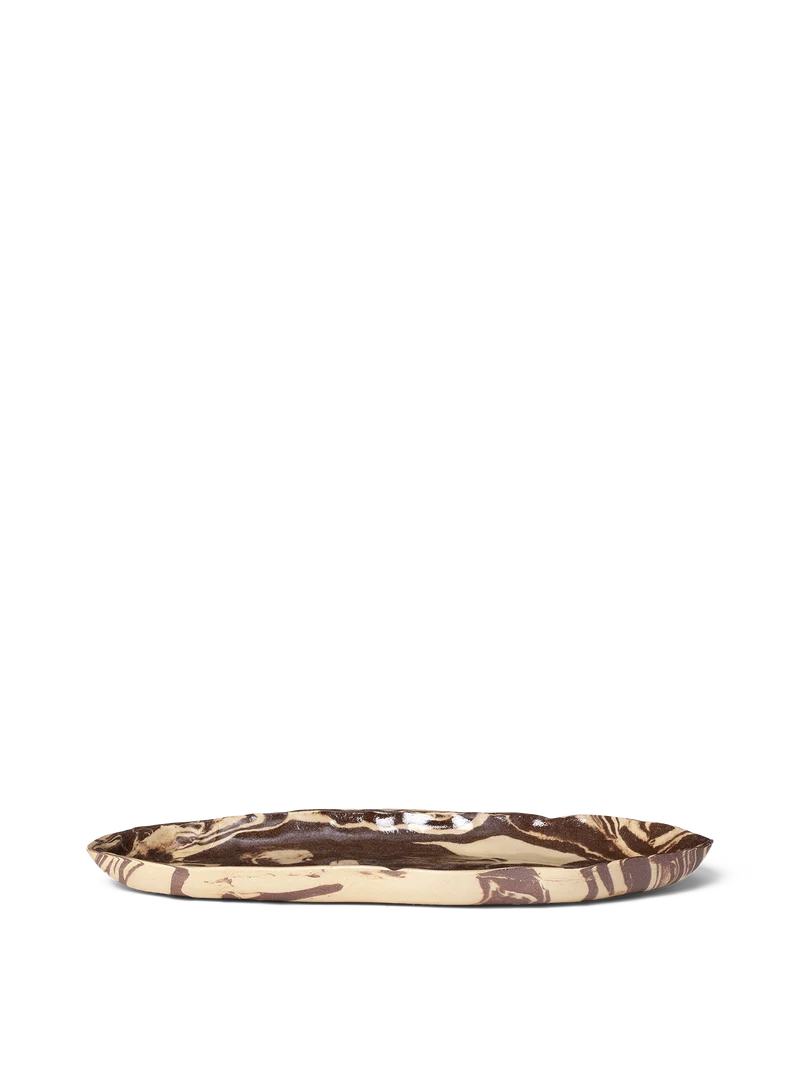 Ryu Platter - 37 - Sand/Brown