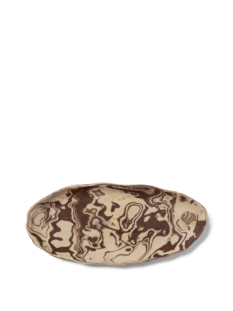 Ryu Platter - 37 - Sand/Brown