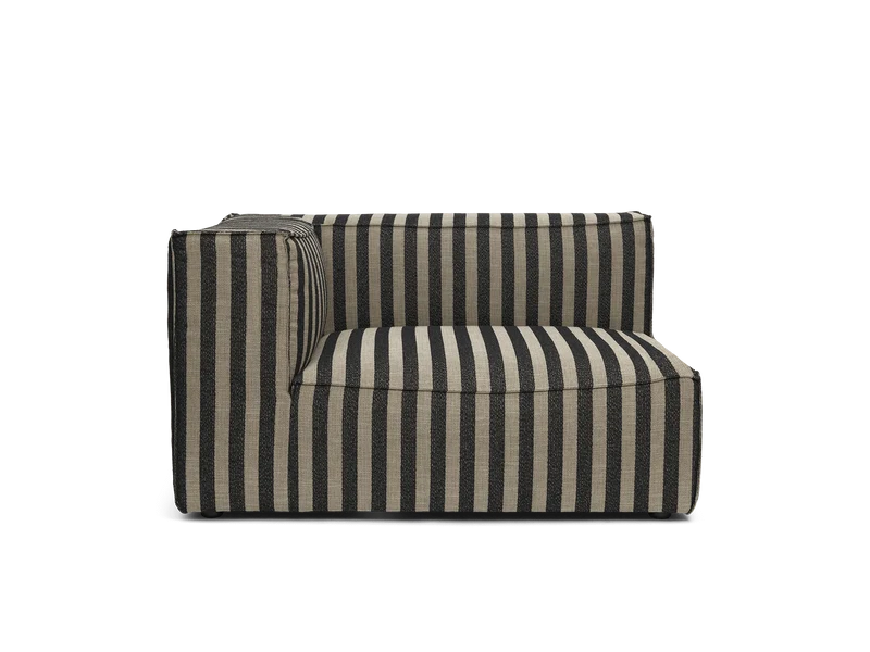 Catena Sofa Armrest Left L400 - Louisiana - Sand/Black