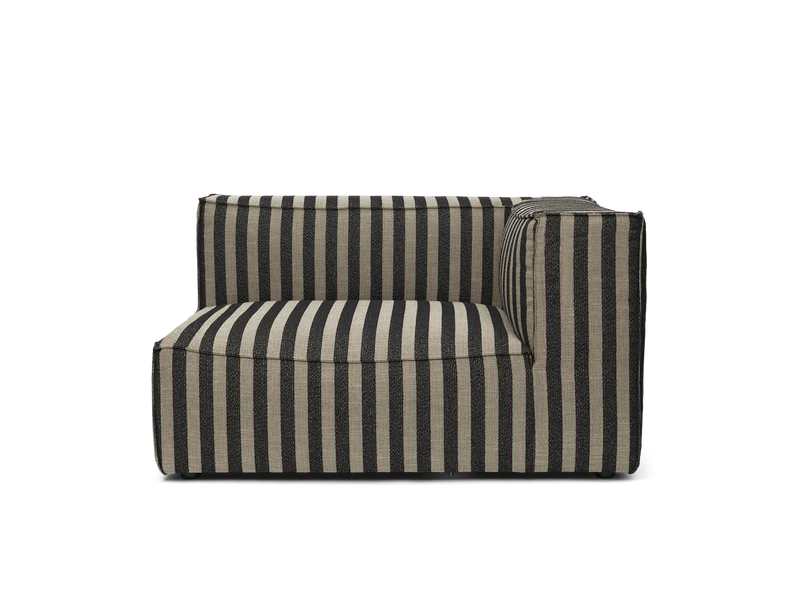 Catena Sofa Armrest Right L401 - Louisiana - Sand/Black