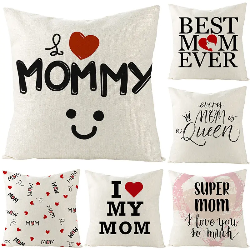 Housse de Coussin Lin Festif FLORIA