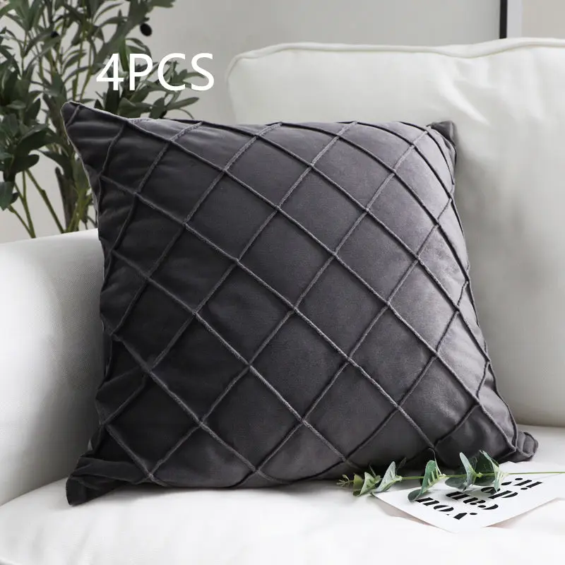 Housse de Coussin Velours ECLARA