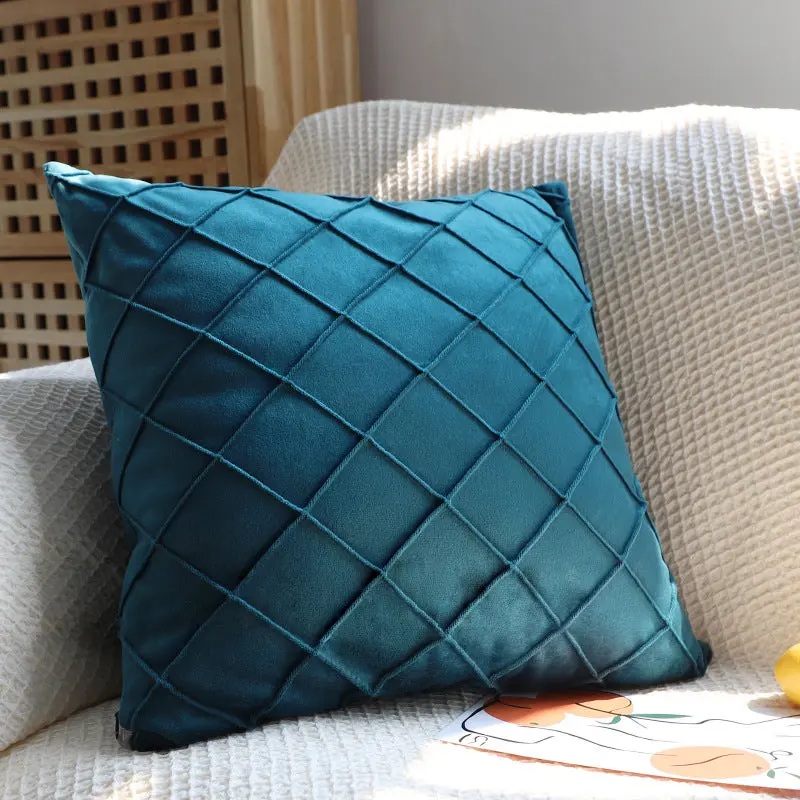 Housse de Coussin Velours ECLARA