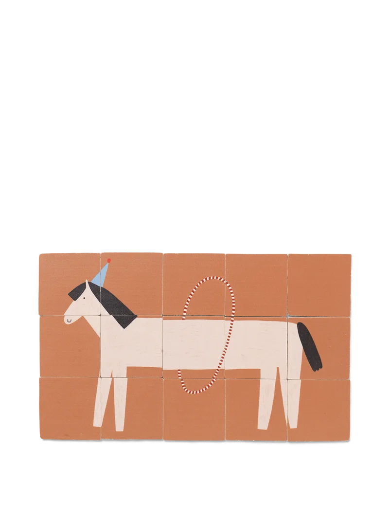 Two-Sided Puzzle - Walrus/Horse