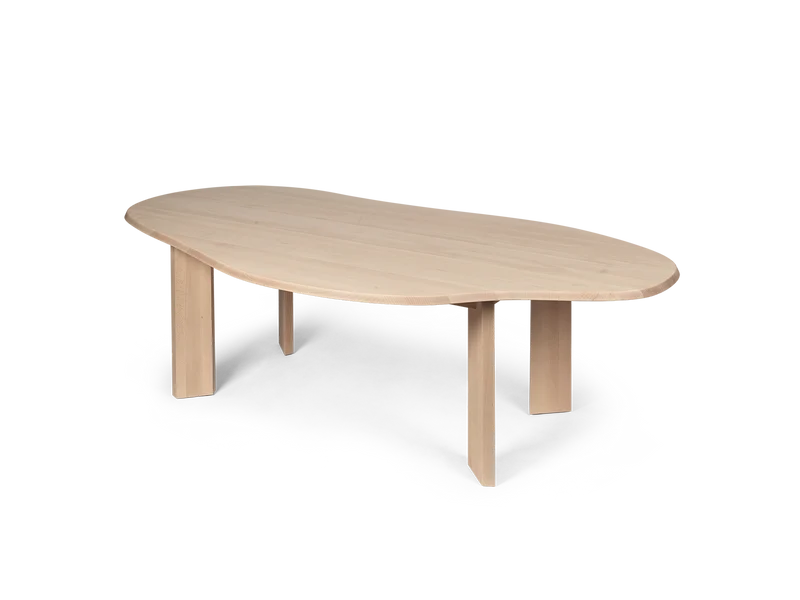 Tarn Dining Table - 220 - White Oiled Beech