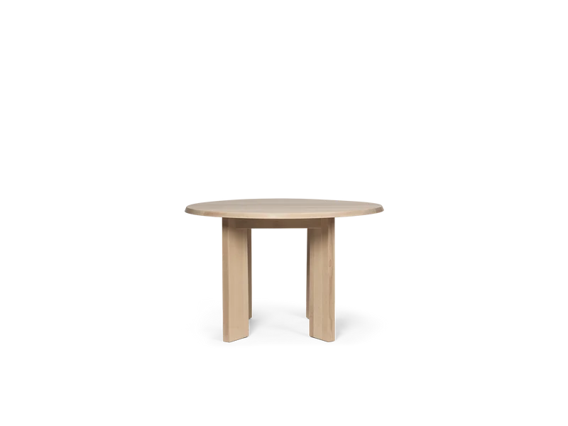 Tarn Dining Table - 115 - White Oiled Beech