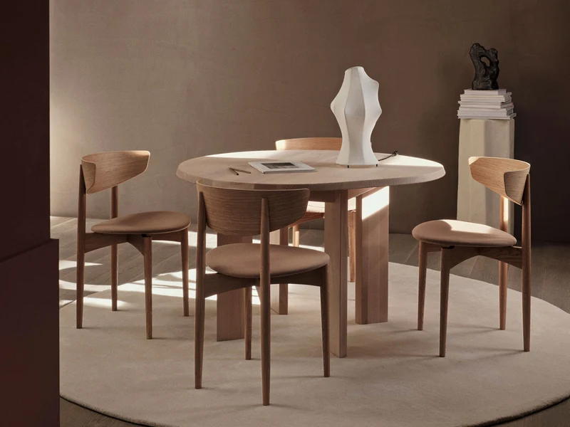Tarn Dining Table - 115 - White Oiled Beech
