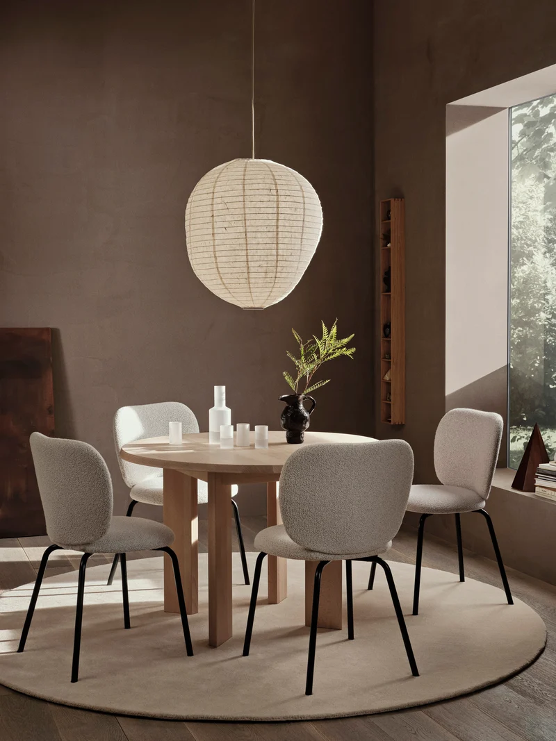Tarn Dining Table - 115 - White Oiled Beech
