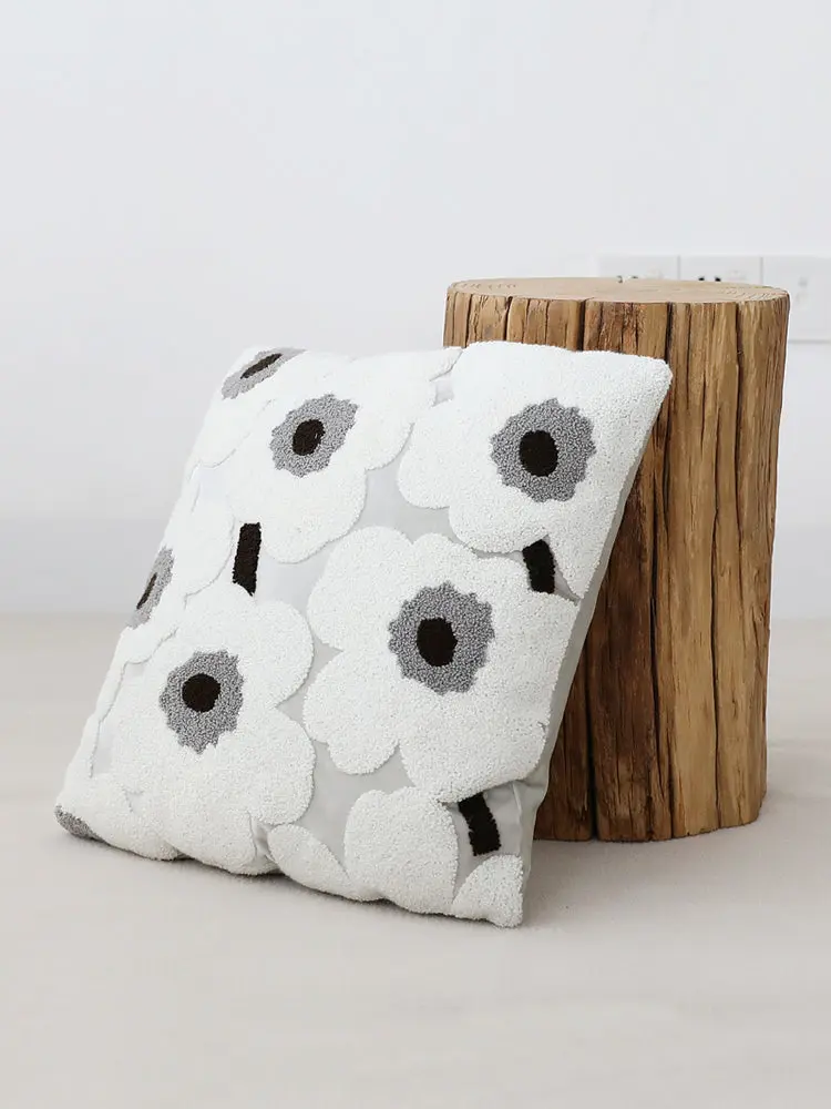 Housse de Coussin Broderie Finland
